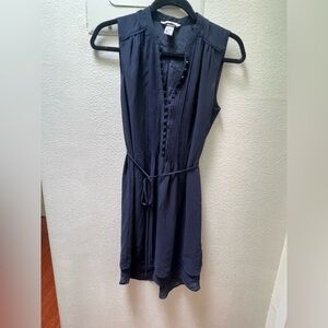 Women’s Navy Blue Shift Dress H&M Size 6
